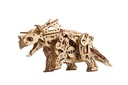 Drevený 3D model dinosaura Triceratops Ugears