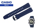 Originál remienok na hodinky. CASIO W-211 tmavomodrá 18mm