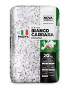 Biele kamienky BIANCO CARRARA (12-16) 20 kg vrece