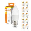 LED žiarovka SW 4,5W E27 10x TEPLÁ BIELA