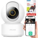 MONITOROVANIE 360° OTOČNEJ NANNY CAMERA MONITORING pre domácu kartu IMILAB C22 + 64GB