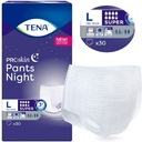 ABSORPČNÉ NOHAVIČKY TENA PANTS PROSKIN NIGHT L 30 ks