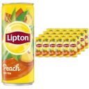 Lipton ľadový čaj broskyňový nápoj plechovka 0,33l 330 ml