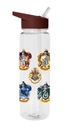 Harry Potter Colorful Crest fľaša na vodu Fľaša so slamkou 700ml Pre deti