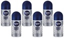 NIVEA Men Silver Protect rolovací antiperspirant pre mužov 6x50ml