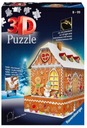 3D PUZZLE 216 BUDOV V NOCI: PERNÍKOVÁ DOMČKA