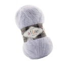 Alize Mohair Classic 224 jemne fialovo sivá