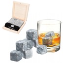 Kamienky, kocky whisky, drevené balenie, 12 kusov, XXL Drinks SET