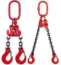 CHAIN ​​​​SLING 2C 2.8T 1.5M CE skracovací hák