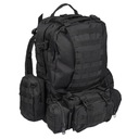 Mil-Tec Defense Pack Assembly 36l Čierny taktický vojenský batoh