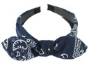 VLASOVÁ BANDANA NAVY MÚŠKA