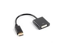 DisplayPort (M) - DVI-I (F) (24+5) Dual Link adaptér