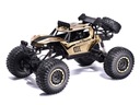 Diaľkovo ovládané RC auto Rock Crawler 2,4GHz 1:8 51cm zlaté kovové