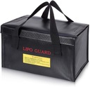 Lipo Bag Taška na batérie cm 26 x 13 x 15 Čierna