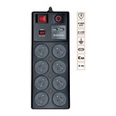 Anti-Surge Strip 8 zásuviek + 2 x USB REAL-EL QUALITY SHOP W-WA