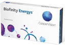 Mesačné šošovky Biofinity Energys 6 ks -2,75