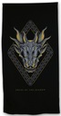 Plážová osuška GAME OF THRONES drak Game Of Thrones Dragon line 70x140