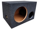 Bass-reflex box pre 25 cm Ground Zero subwoofer