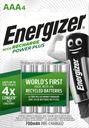 Batéria 4x AAA HR03 ENERGIZER NiMH 700mAh