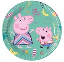 NARODENINOVÉ TANIERKY PEPPA PIG 20CM 8 KS