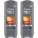 Dove Men Care Skin ochranný sprchový gél 2x400