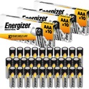 AAA batérie ENERGIZER Alkaline R3 1,5V Výkonný 30 ks Originál