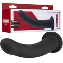 Silikónové dildo Black Strap-On 19,5 cm, bez dielov