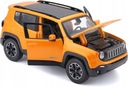 Jeep Renegade SUV 2017 Orange Maisto 1:24 kovový model auta