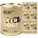 Deer Dog WILD BOAR + TOPINAMBUR mokré krmivo pre psov, konzerva, 800 G, 93% MÄSO