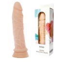 Realistické šnúrkové dildo s prísavkou, Fleshy