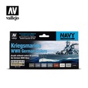 Súprava modelu Vallejo 71615 Air Navy Kriegsmarine