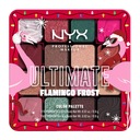 NYX ULTIMATE Paletka 16 očných tieňov FLAMINGO