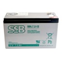 SSB SBL 7,2-12 12V 7,2AH AGM