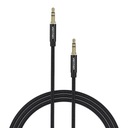 VENTION KÁBEL AUDIO KÁBEL MIKRO KONEKTOR NA MIKRO KONEKTOR 3,5MM 3M BLACK BRAID