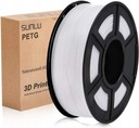 FILAMENT SUNLU PET-G WHITE 1kg