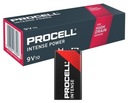 Alkalická batéria 522 6LR61 9V Procell Intense 10