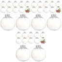 36ks Exquisite Refill Ornaments Transparentné gule