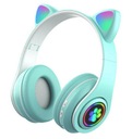 RÁDIO SLÚCHADLÁ BLUETOOTH LED CAT EARS