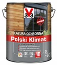 V33 LAZURA POLSKA KLIMA 10 ROKOV TMAVY ORech 5L