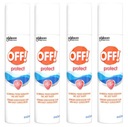 OFF PROTECT SPREJ NA KOMÁRE a HMYZ 4x100ml