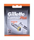 Gillette Contour Plus náplne 10 kusov Original