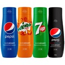 SodaStream Pepsi sirup, Mirinda, 7up, Pepsi Max