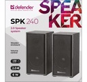 KLASICKÉ REPRODUKTORY - DEFENDER SPK-240 6W 2.0 USB