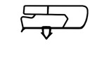 Profil tesnenia chladenia 9797, dĺžka 560mm FAGOR