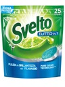 SVELTO Green Lemon tablety do umývačky riadu 25 ks.