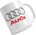 AUDI LOGO AUTO HRNEK PRE FANÚŠIKA ZNAČKY DARČEK 330 ML