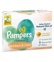 Pampers Harmonie Protect & Care Vlhčené obrúsky pre deti, 3 balenia