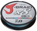 Daiwa J-Braid X8 0,10 mm/150 m Viacfarebný