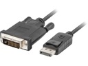 DisplayPort - DVI kábel LANBERG 1 m