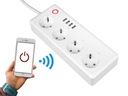 DIAĽKOVÝ WIFI SIEŤ PREdlžovací kábel 4xUSB TUYA